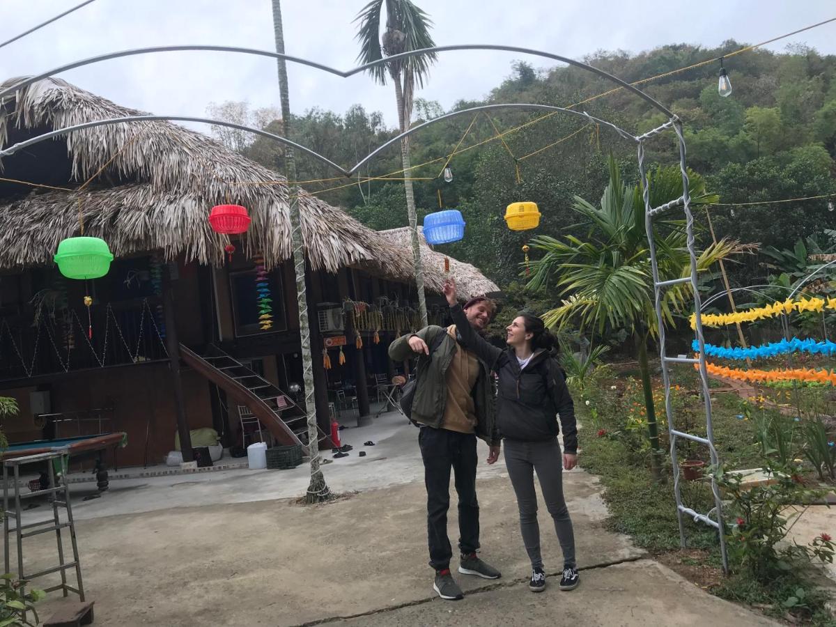 Bee Lucky Homestay Xuan Dam Luaran gambar