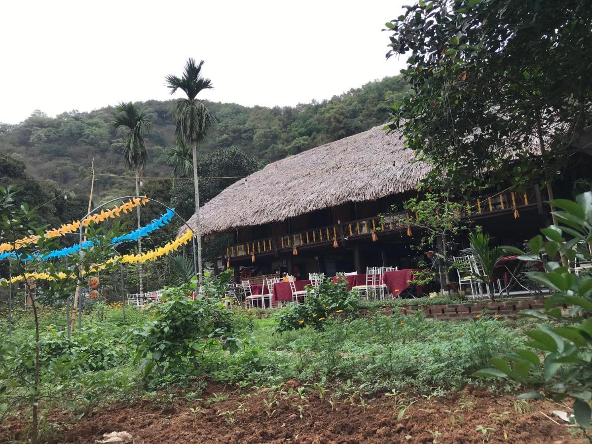 Bee Lucky Homestay Xuan Dam Luaran gambar