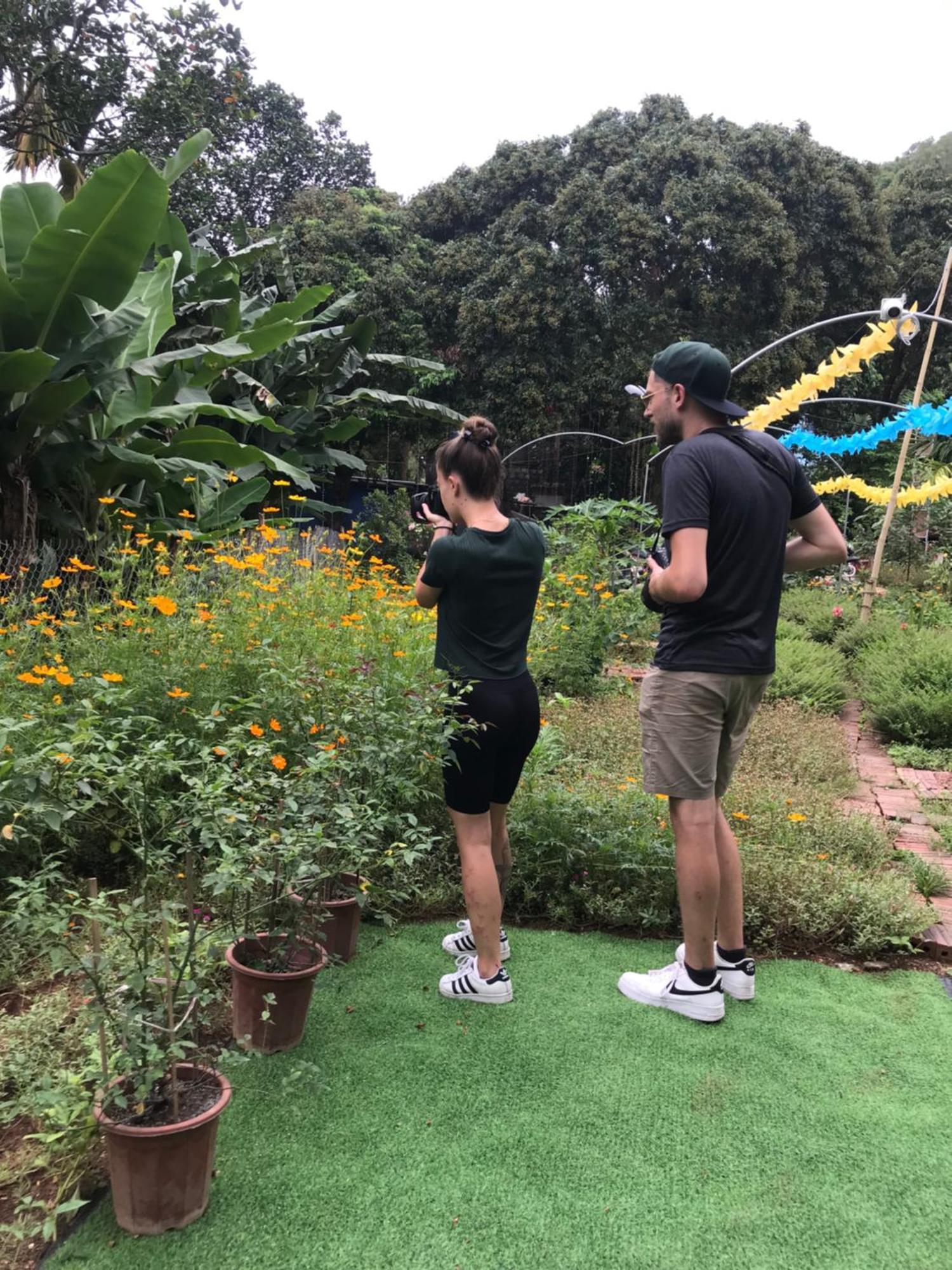 Bee Lucky Homestay Xuan Dam Luaran gambar